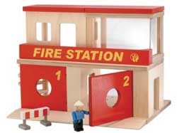 Woody Click Fire Station by HaPe